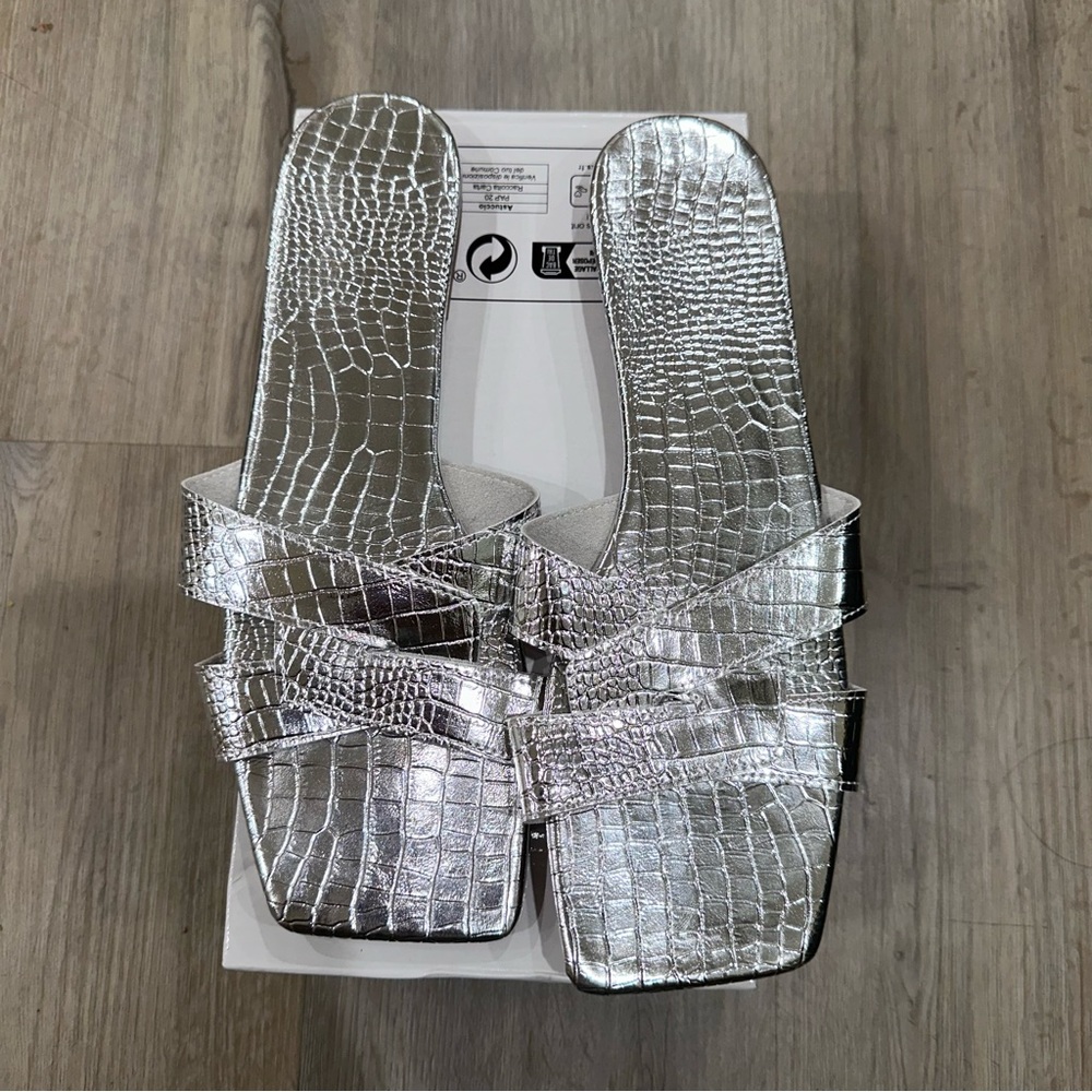 Silver Sandals